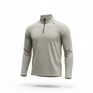 UNRL Men's Sz Med Athletic Fit 1/4 Zip Pullover Interlock Performance Golf Shirt